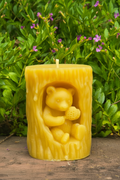 Forest Honey Bear - New Zealand Beeswax Candle