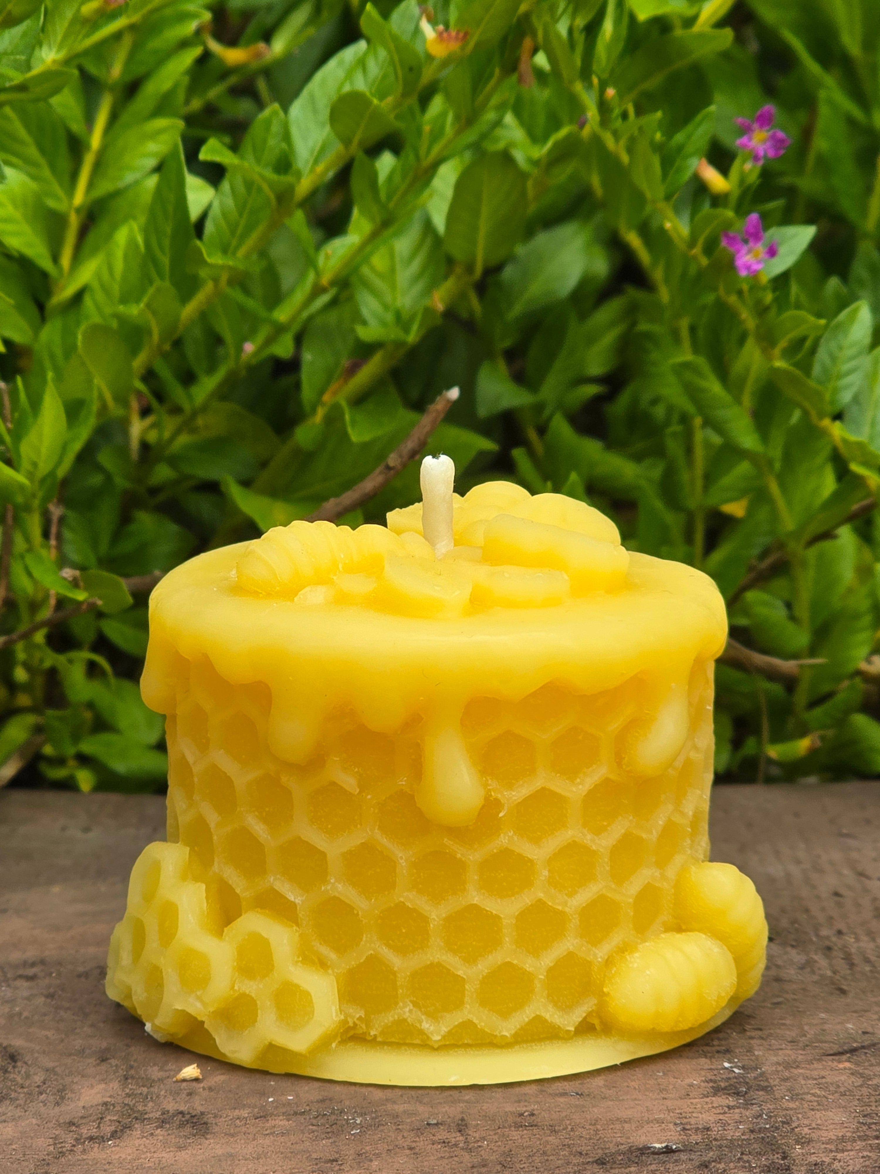 Dripping Honey Hive - New Zealand Beeswax Candle