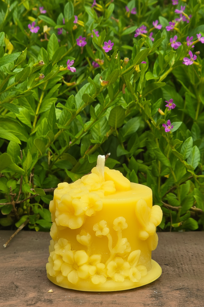 Wildflower Meadow - New Zealand Beeswax Candle