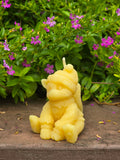 Cozy Fantasy Bear - New Zealand Beeswax Candle